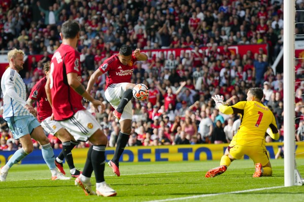 Man u goal store today
